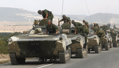 Georgian War BMP1s